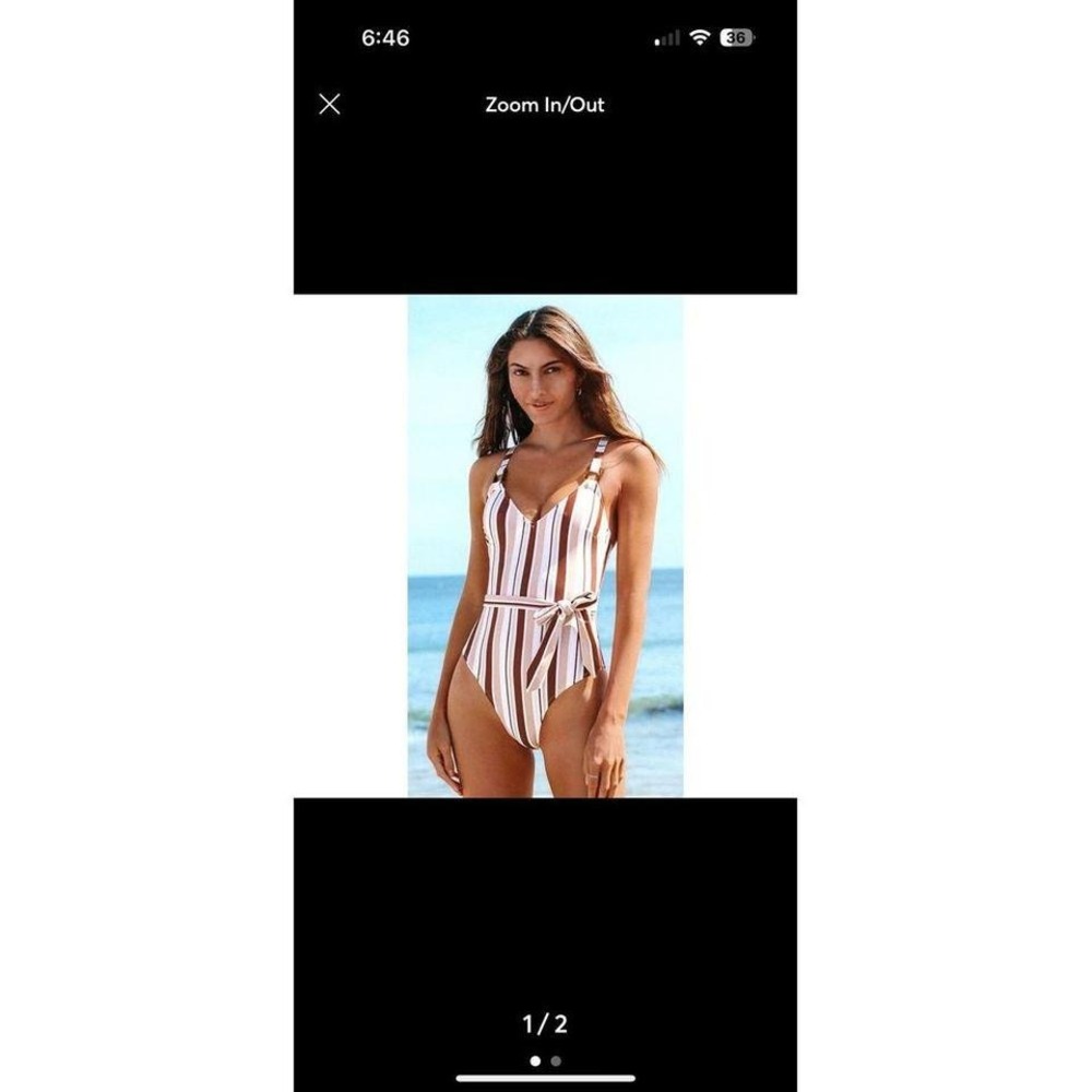 Cupshe One Piece Swimsuit Size‎ Small NWT - Picture 2 of 6